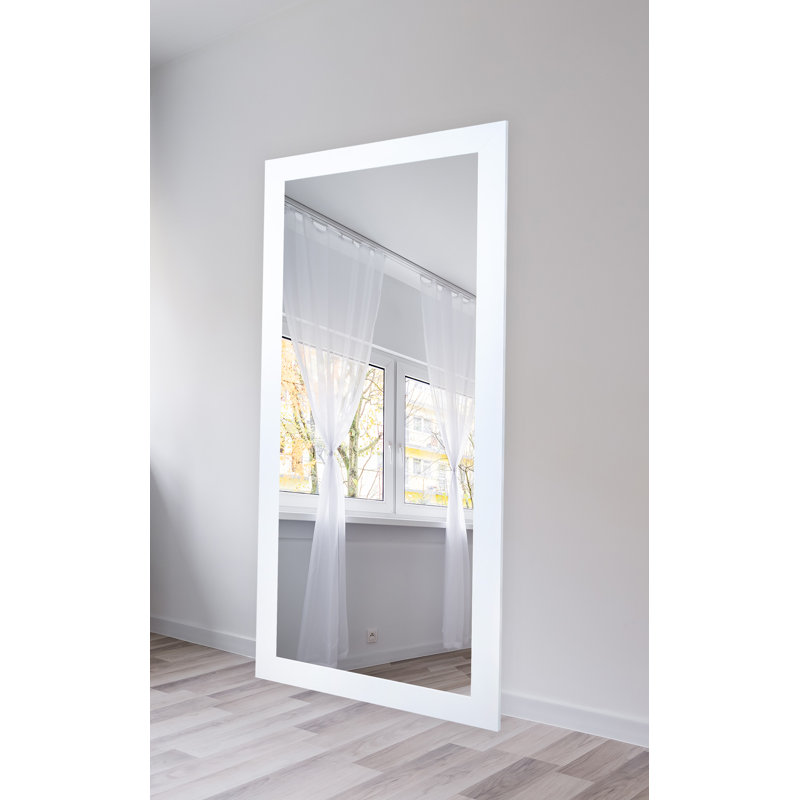 Gollu Engineered Wood Mirror, 36" x 48", Black 