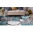 Fanton Modern Abstract Performance Gray/Ivory/Blue Area Rug-2047548048-2083446204