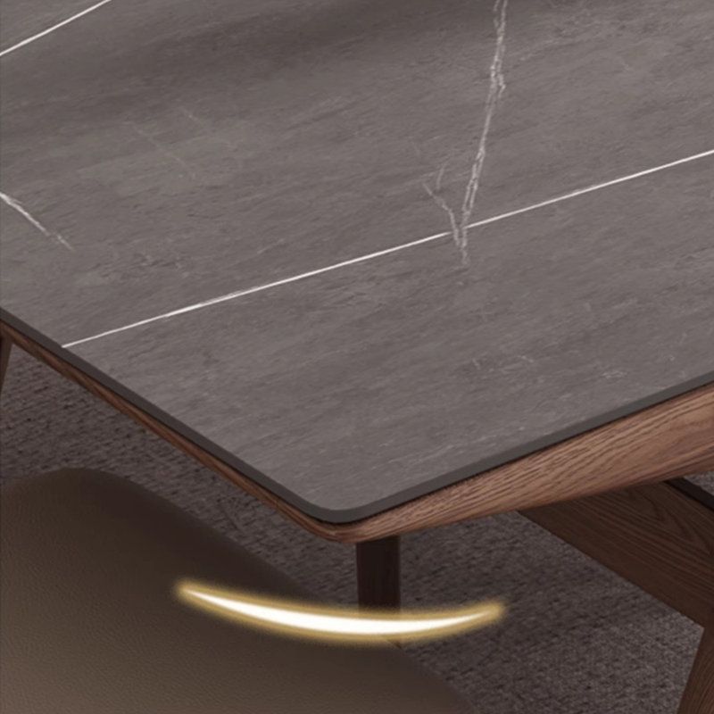 Tables et chaises de salle à manger en frêne, H 29,52 po x L 78,74 po x l 35,43 po
