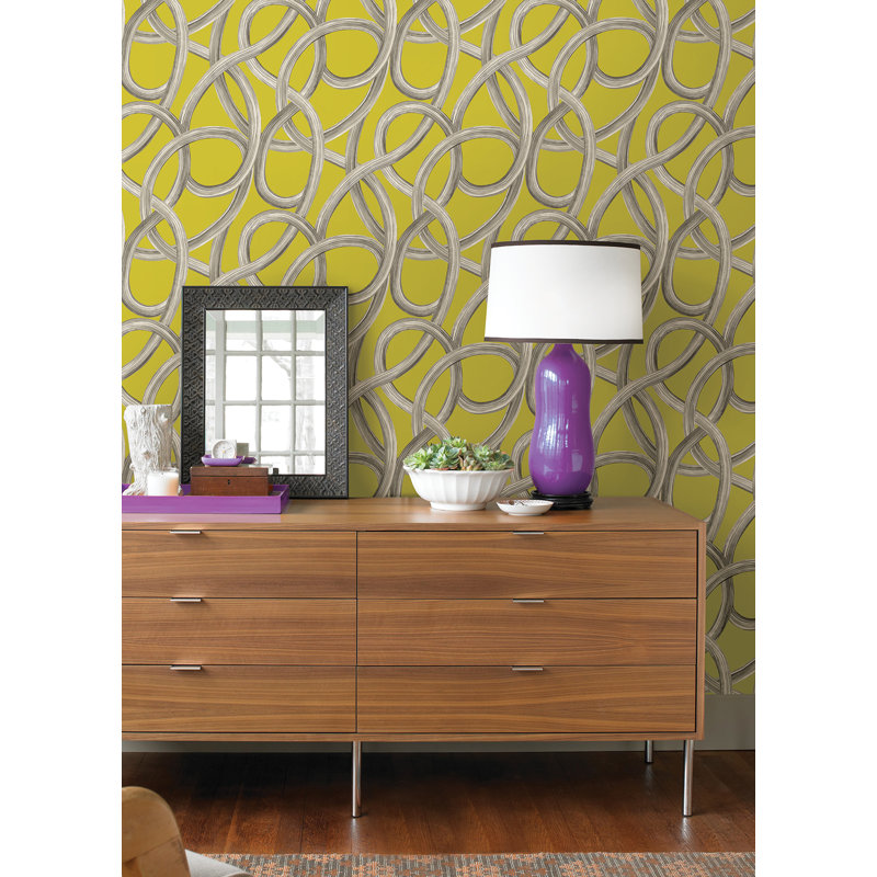Berhan Abstract Roll, Chartreuse