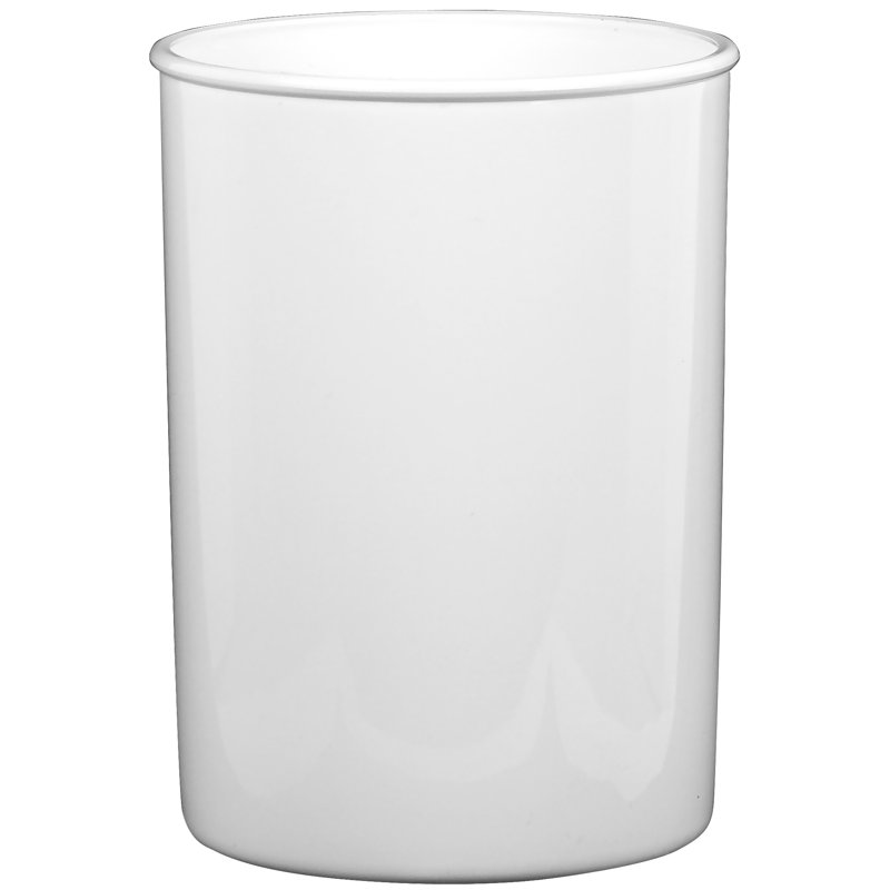 Pot à ustensiles en plastique Calypso Basics, Blanc