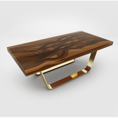Table basse traîneau