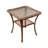 Melendy Wicker 2-Person Outdoor Conversation Set Seating Group with Swivel & Glider Chairs and Glass Top Side Table-1726138848