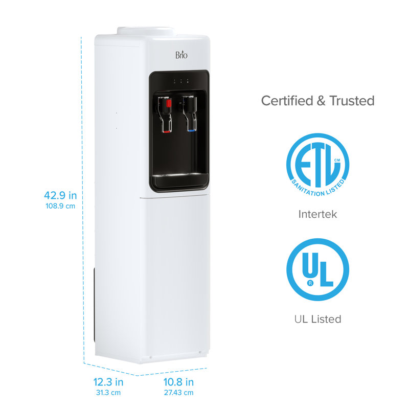 Brio argent autoportant à chargement par le haut électrique