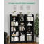 Bookcase, 6-Tier/7-Tier Narrow Tall Bookshelf, Wooden Bookshelf with Adjustable Shelf, Open Storage Shelf for Bedroom, Living Room, Home Office -177790505-179833982