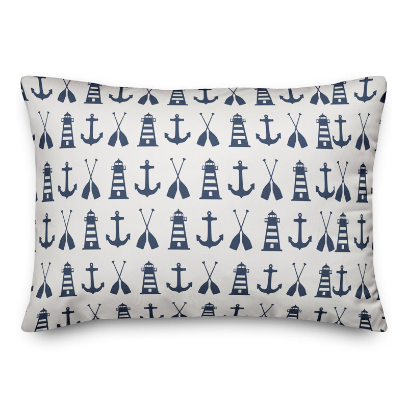 Throw Pillow, Navy