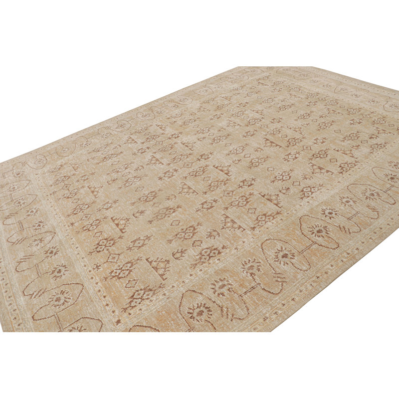 Hand Knotted Area Rug
