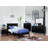 Mid-Century Modern 1pc Nightstand Bedroom Furniture Solid wood Round Tapered Legs 2-Drawers Bedside Table-854997536