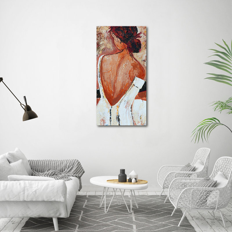 Woman - Wrapped Canvas Print