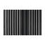 Tapis intérieur / extérieur noir HorizontalStripes