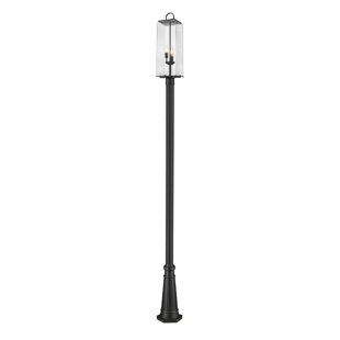 Lampe sur pied d'extérieur 120,5 po Sana