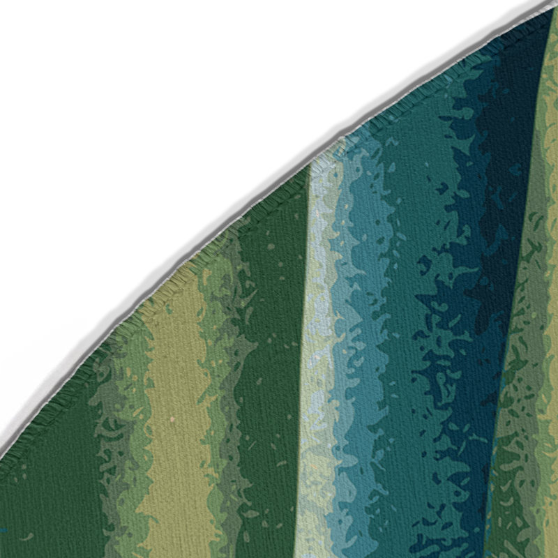 Tapis intérieur et extérieur Starry Ascent, Rond 5 pi