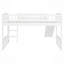 Lit mezzanine simple avec glissoire et échelle