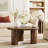 Mavina Round Mango Wood Coffee Table-113244261