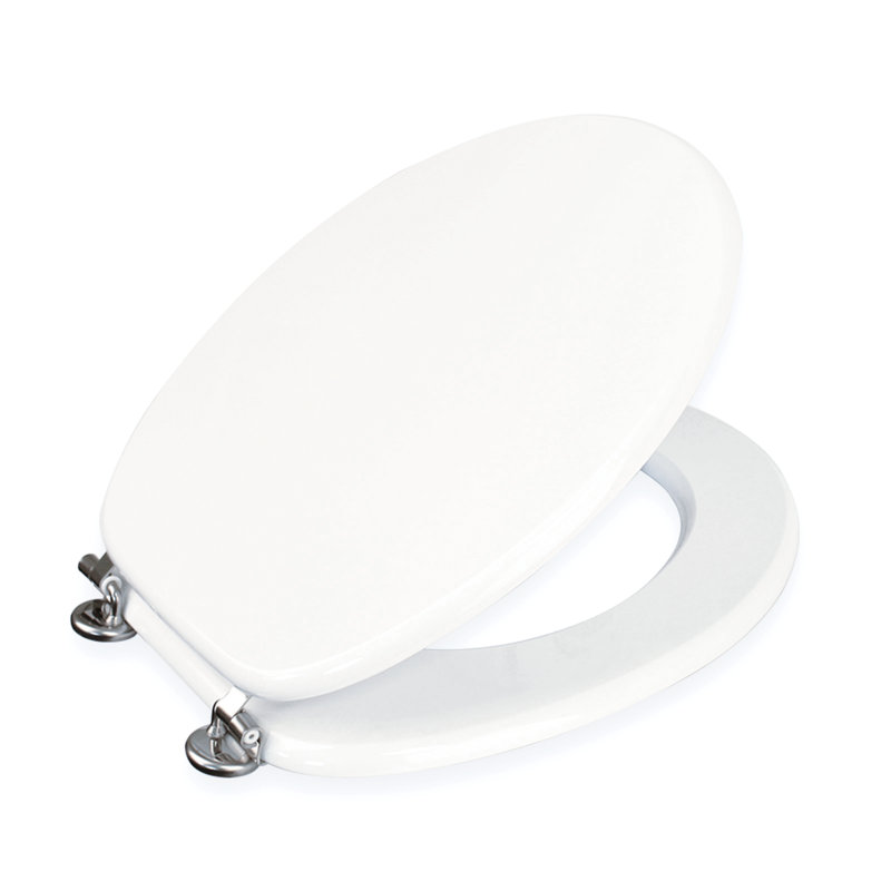 Oxford Round Standard Toilet Seat, White