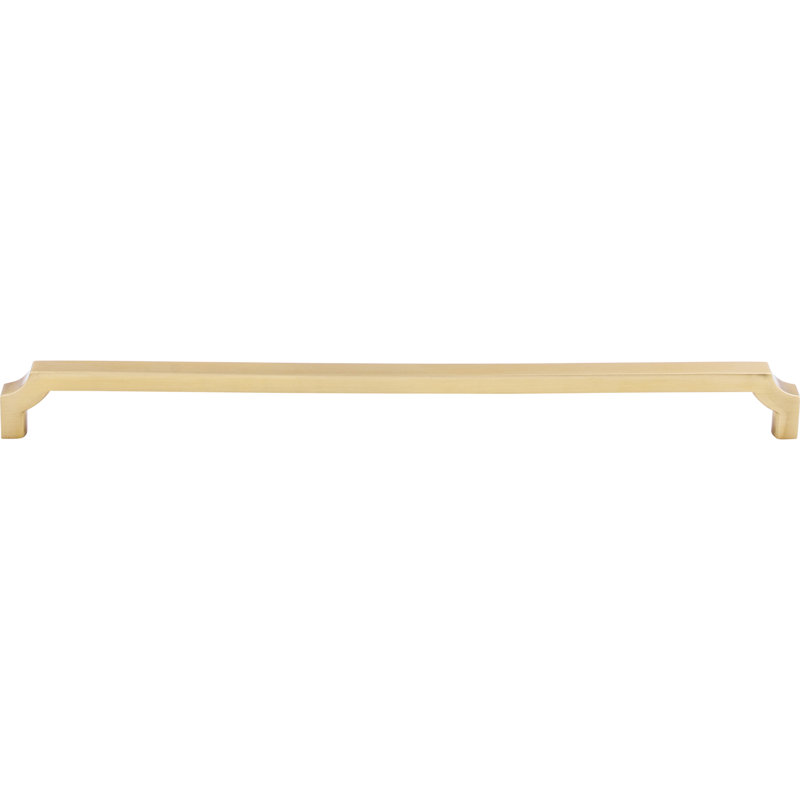 Davenport 7 9/16" Center to Center Bar pull, 12" Center to Center, Honey Bronze