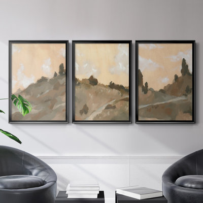 Toile encadrée haut de gamme Hillside