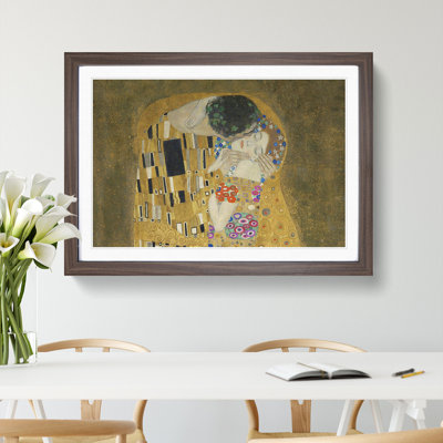 The Kiss Vol.4 by Gustav Klimt - Picture Frame Painting