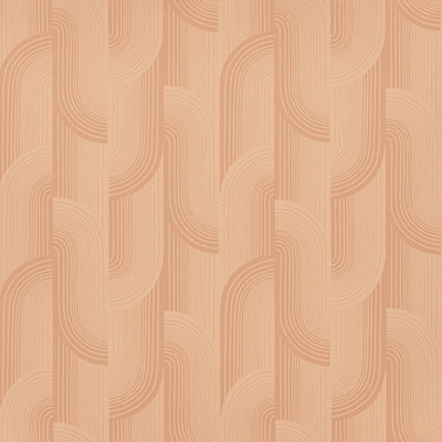 Precious Weaves Collection Geometric Swirls Wallpaper Roll
