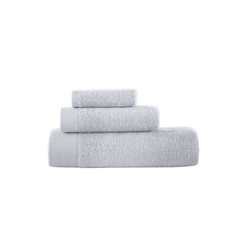 Turkish Cotton Plush Mulit-Size Set, Silver