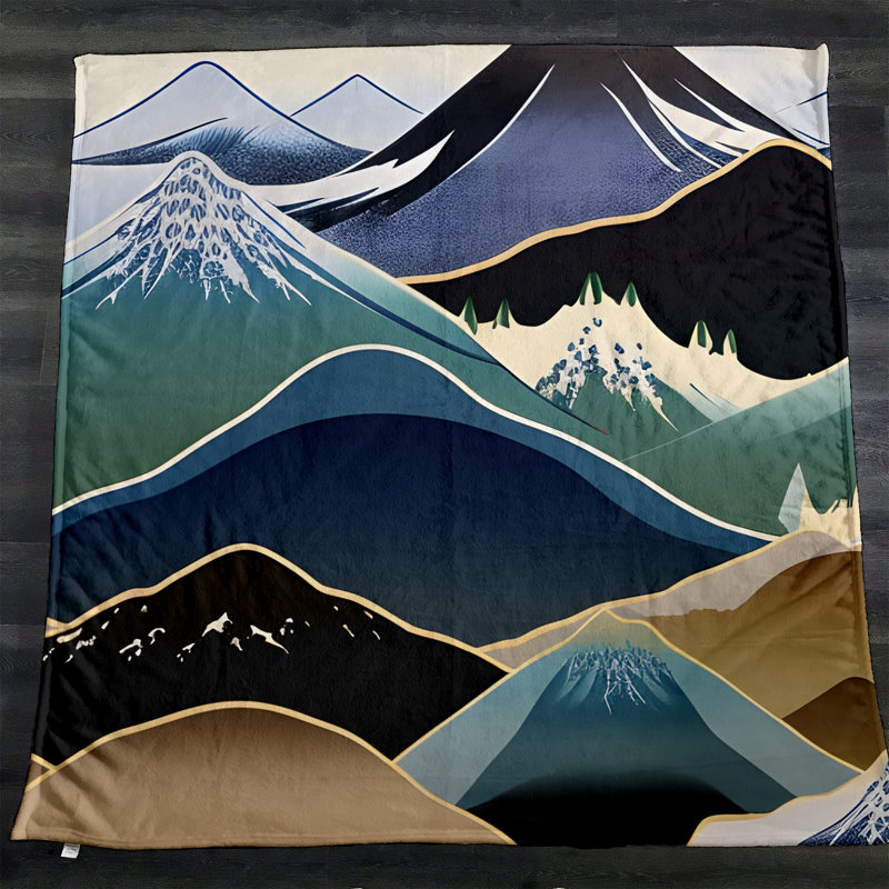 Throw Blanket, 51" W x 60" L