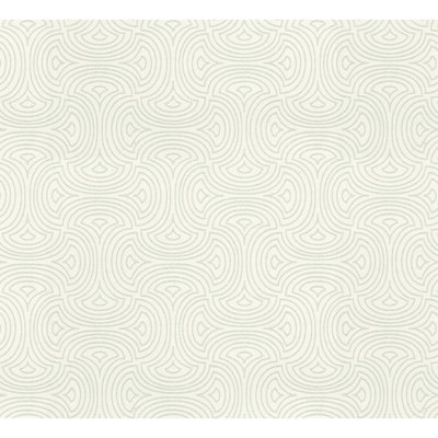 Geometric Wallpaper Roll by Candice Olson