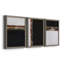 Lodge Pun I - ensemble de 3 peintures sur toile encadrées-2105317422-2105317419