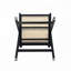 Tabouret de bar avec siège canne-740865148