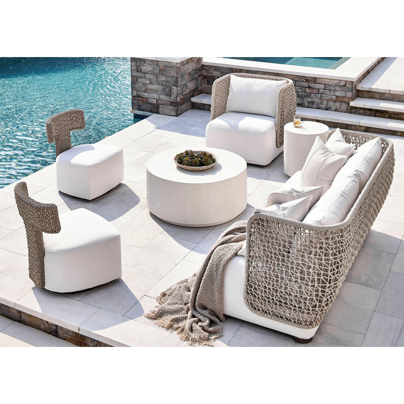 Trapani Concrete Block End Table