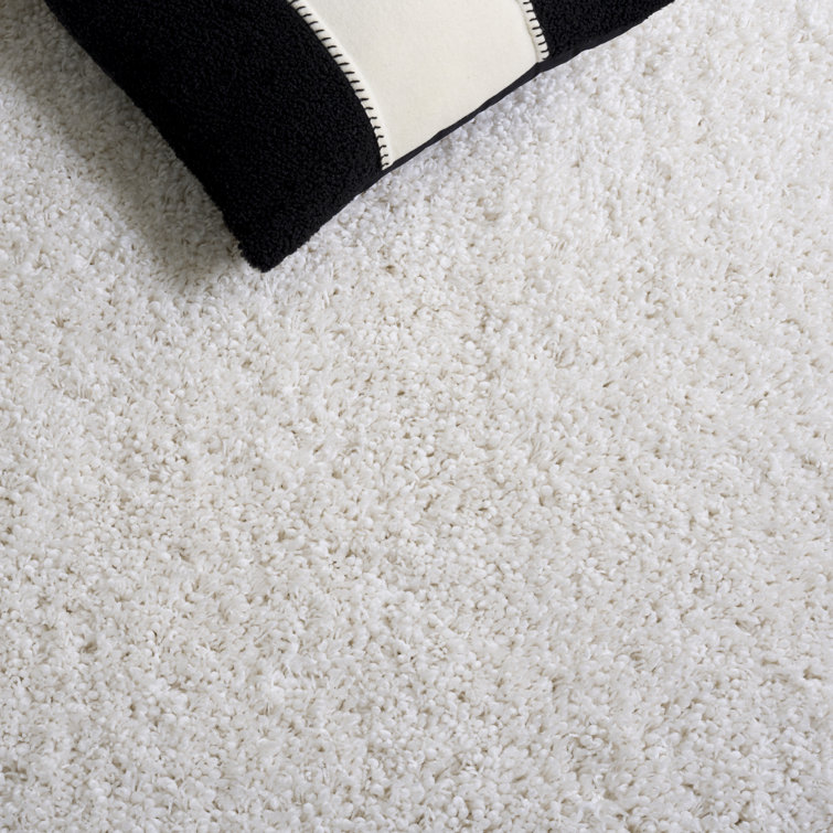 Tapis blanc touffeté Gundelinda