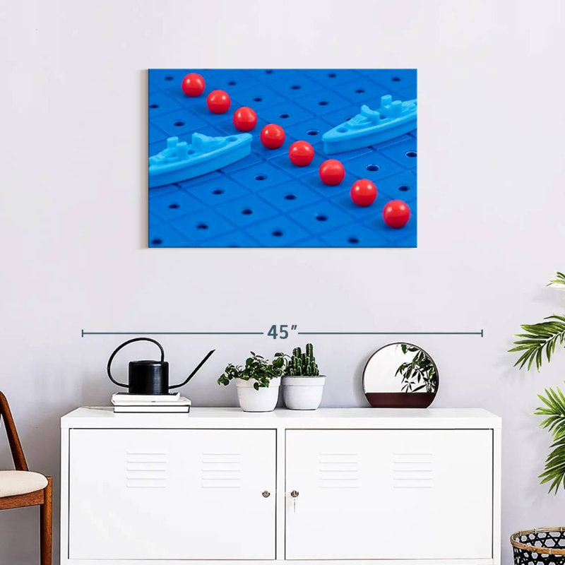 Senne Battleship Board Game, 20" H x 30" W