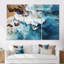 Ciel bleu ciel, vagues côtières IV - plage, art mural-1353910283-1353910285