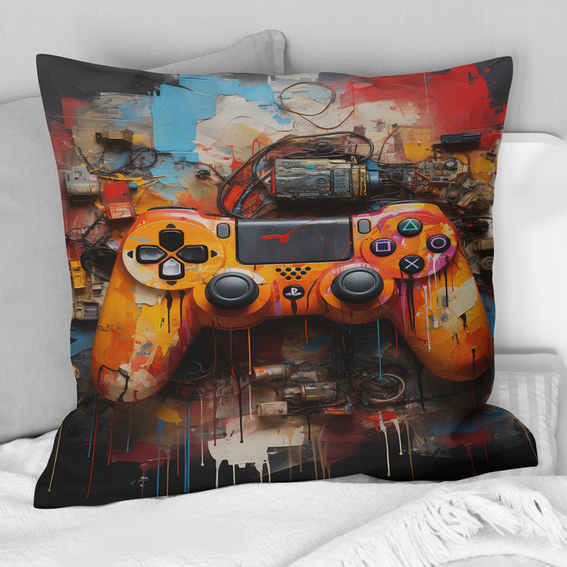 Coussin , H 16 po x l 16 po, Carré