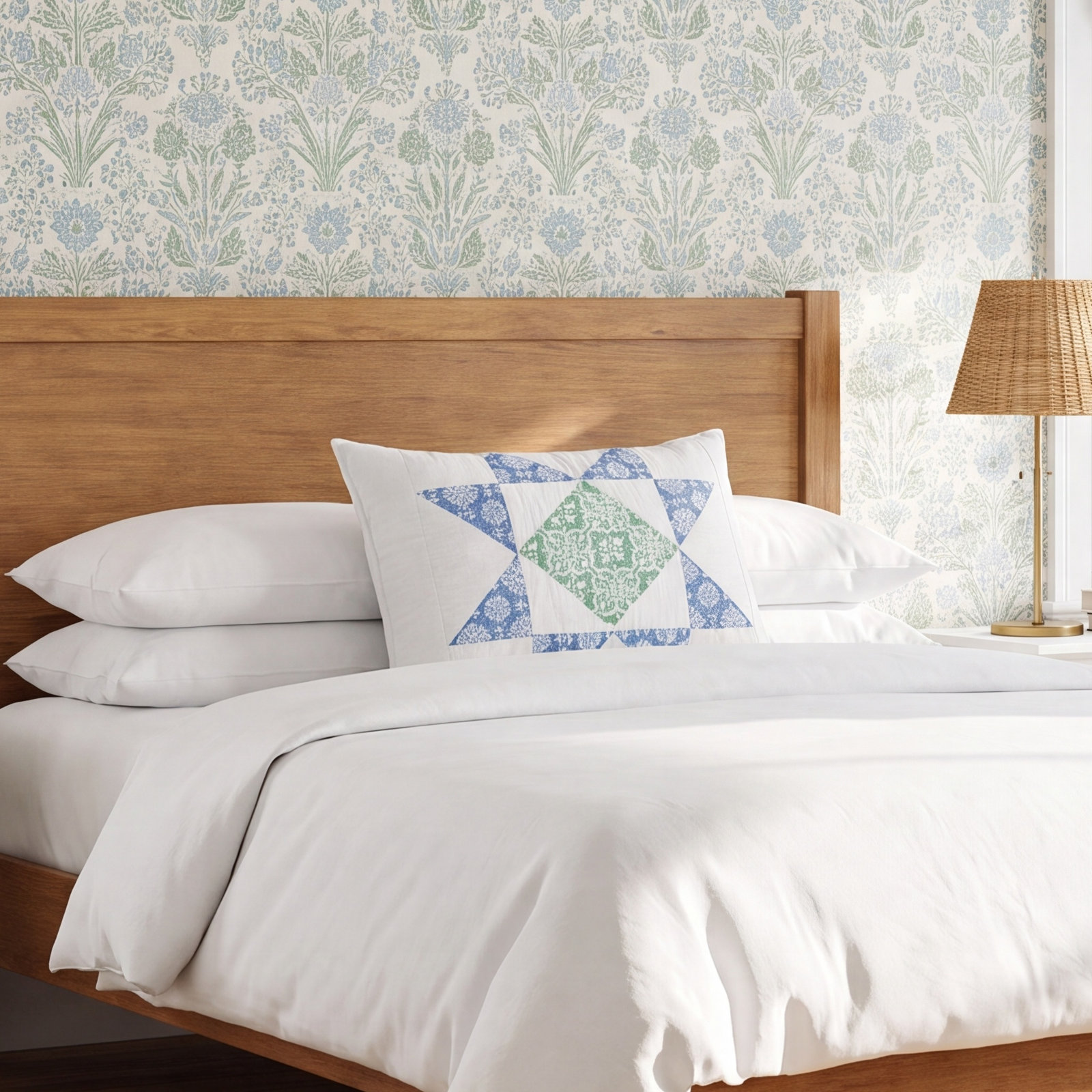 Adda Cotton Blend Pillow Sham, Twin