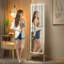 Miroir de plancher à DEL Laniyah