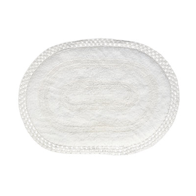 Adiraica 100% Cotton Bath Rug