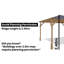 Dunster House Wooden Gazebo, 2m x 2m Heavy Duty Garden Shelter Pressure Treated, Black Shingles Included, Utopia 200