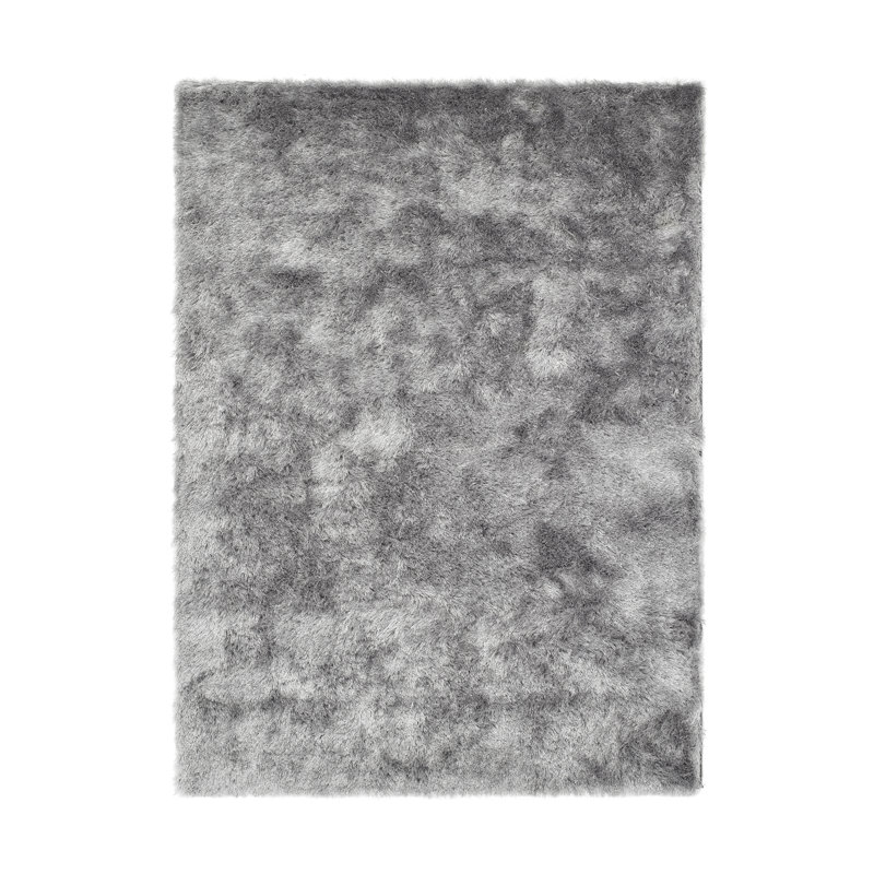 Sinead Solid Colour Hand Woven Shag Area Rug, Rectangle 80 x 150cm