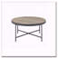 Weathered Grey Oak And Black Coffee Table