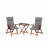 Hilmont 2 Seater Bistro Set with Cushions