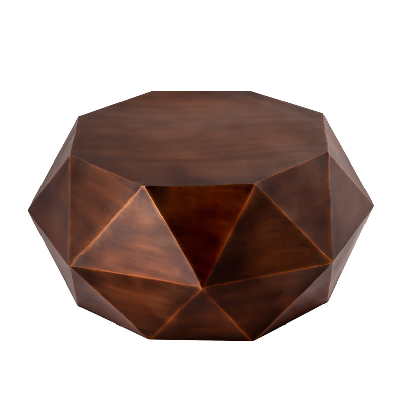 Kronos Coffee Table, Copper