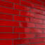 Emery Selenium Red 2X8 Hand Glazed Ceramic Wall Tile