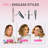 2-in-1 Hair Straightener & Curler - 4X Longer-Lasting Curls 360° Airflow Ionic Styling Tool with Dual Voltage & 5 Temps-121615499