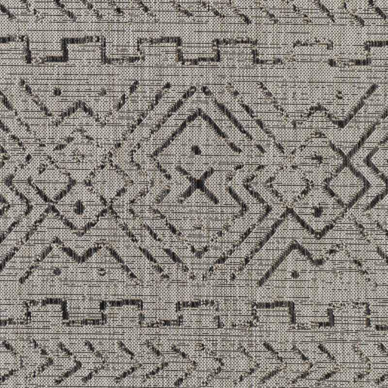Southwestern Indoor / Outdoor Rug, Rectangle 5'3" x 7'