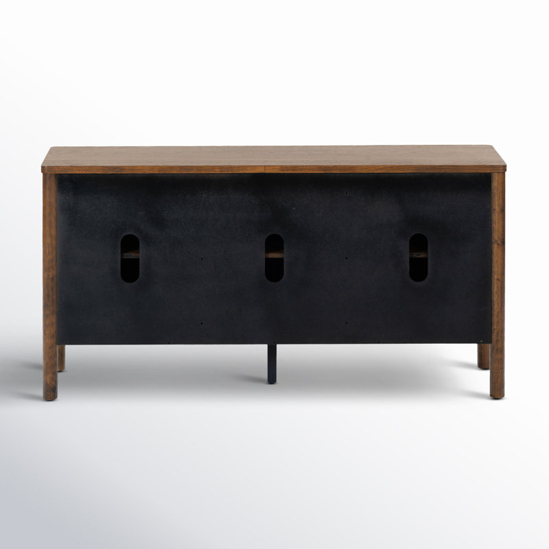Kaplan Wood 3-Door Sideboard, Medium Oak