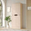 Garde-manger autoportant de 71 po de hauteur, armoire à 4 portes avec tablettes réglables, huche de cuisine pour la cuisine et la salle à manger, chêne-905410551