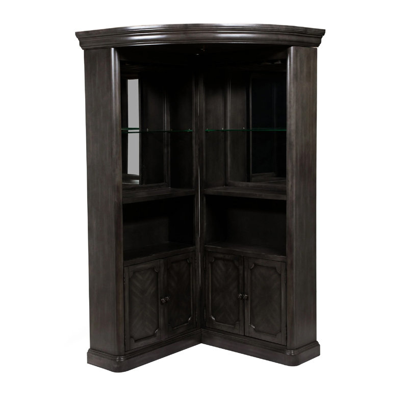 Rinnes 42'' Solid Wood Bar Cabinet