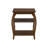Kystin Solid Wood 2-Shelf End Table With Storage-399040787