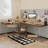 Brown+Clear Rectangular Solid Wood+Acrylic desk-2066081159-2066081178