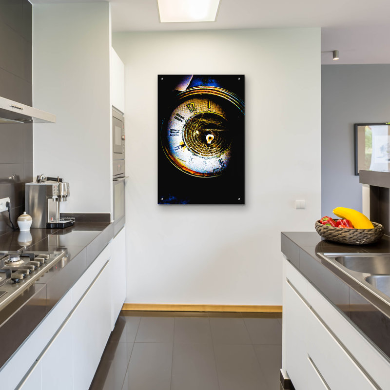 "Horloge de garage" par Lightbox Journal, H 36 po x l 24 po x P 0,2 po